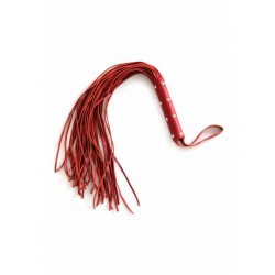 Leather whip 62cm