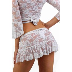 Lace Skirt white