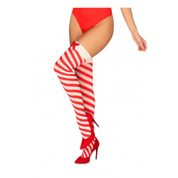 Kissmas stockings red