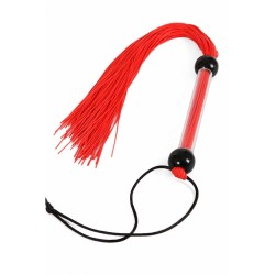 Small flogger in latex red