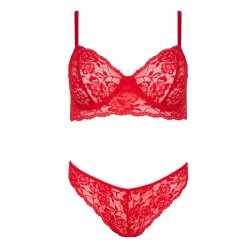 Set Denelia 2pcs rouge