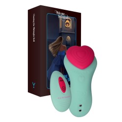 Vibromasseur Heartgem vert